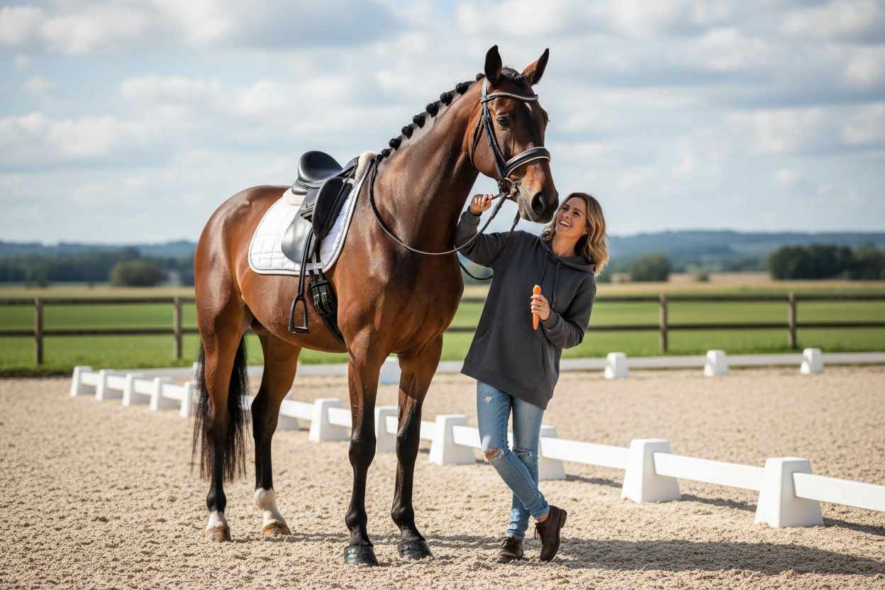 Funny Dressage Casual Hero